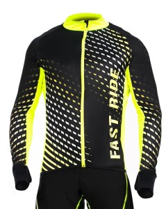 KOSZULKA STANTEKS SR0032 XXL DŁ.RĘKAW CZARNY/ŻÓŁTY