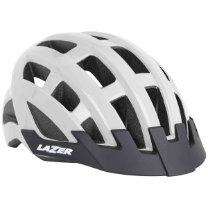 LAZER KASK COMPACT WHITE UNI 54-61 CM MTB/TREKKING