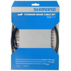 ZESTAW LINEK I PANCERZY DO HAMULCA SHIMANO MTB/SZOSA