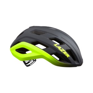 LAZER STRADA MATTE DARK GREY FLASH YELLOW  L 58-61CM SZOSA