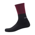 Original Wool Tall Socks BlackMaroon.JPG