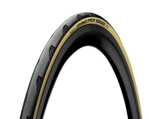 OPONA CONTI GRAND PRIX 5000 700x25 CZARNA/KREM TPI 3/330 ZWIJANA CO0101947