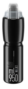 ELITE BIDON JET PLUS BLACK/GREY 950 ml EL0190904