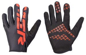 RĘKAWICZKI MERIDA TRAIL FULL FINGER XS BLACK/RED GV-MD00021