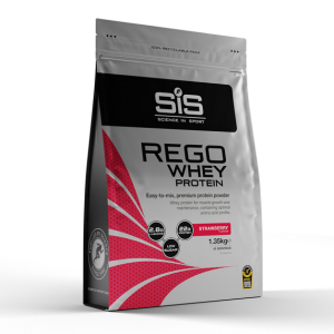 SIS REGO WHEY STRAWBERRY 1.35KG Odżywka białkowa TRUSKAWKA         