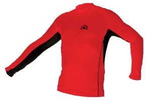 KOSZULKA STANTEKS SR0031 XL DŁ.RĘKAW CZERWONO CZARNA