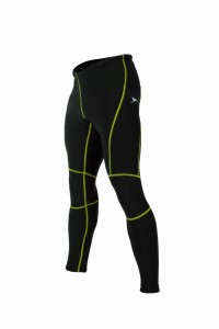 SPODNIE STANTEKS SR0063 XL OCIEPLANE CZARNY/ZIELONY