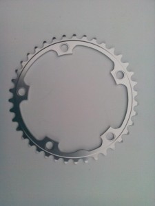 WIEŃCE ZĘBATE STRONGLIGHT .DURAL 5083 130mm 10s WEWNĘTRZNA SREBRNA 39Z