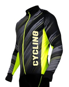 BLUZA ROWEROWA STANTEKS SR0038 XXL CZARNY-ŻÓŁTY