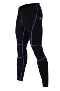 SPODNIE STANTEKS SR0063 M OCIEPLANE CZARNY/NIEBIESKI